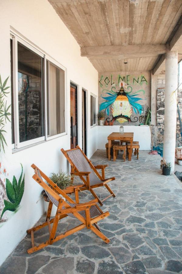 Casa De Huespedes Colmena Hotell Tlayacapan Exteriör bild